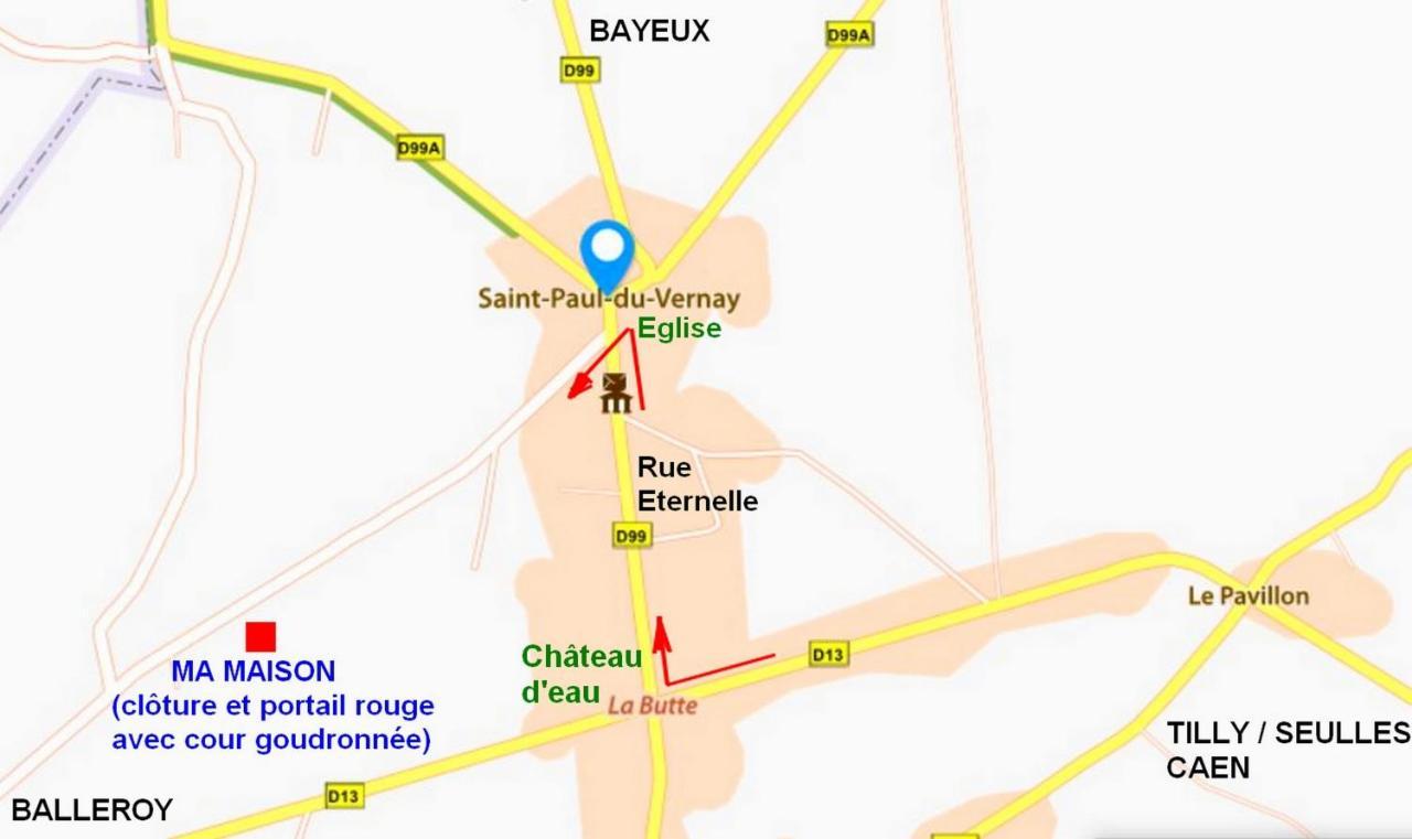 Chambres Chez L'Habitant Saint-Paul-du-Vernay Εξωτερικό φωτογραφία